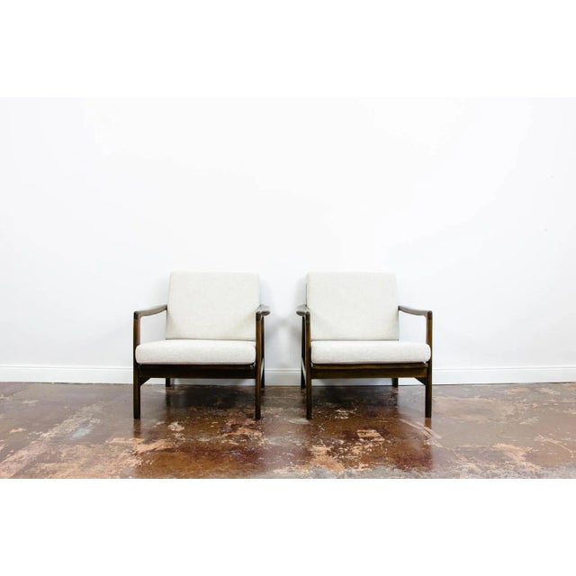 Set of B-7522 Armchairs by Zenon Bączyk, 1960s For Sale - Image 16 of 17