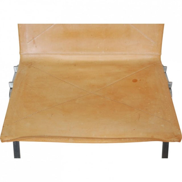 PK-22 Chair in Natural Leather by Poul Kjærholm, 1990s For Sale - Image 13 of 18