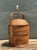 Vintage Woven Rattan Basket Lamp For Sale In West Palm - Image 6 of 12