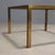 Vintage Coffee Table with Brass Frame, 1970s For Sale - Image 6 of 7