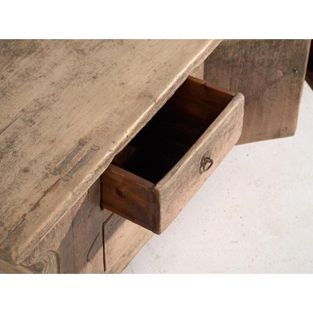 1920s Vintage Pine Low Sideboard, 1920 For Sale - Image 5 of 13
