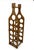 Make a bold statement in your home bar or dining lounge with this exceptional freestanding vintage wine rack. Melding...
