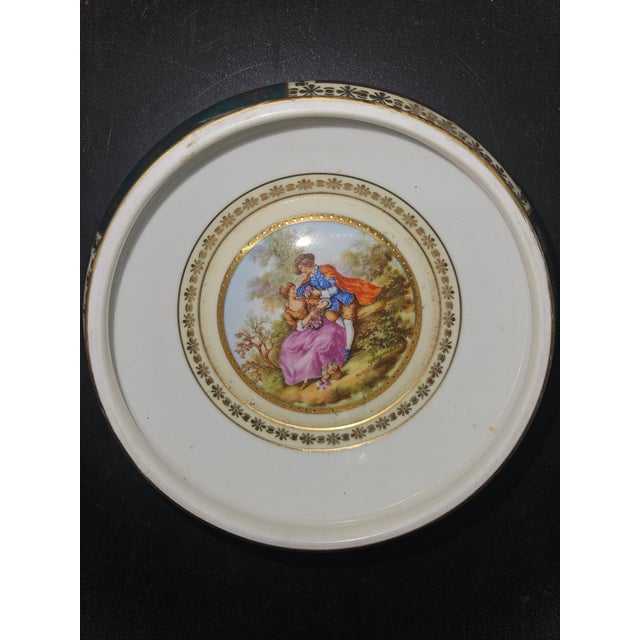 1930s Antique 1930's JKW Dae Karlsbad Hair Pin Bowl For Sale - Image 5 of 6