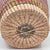 Tan Vintage Rainbow Seagrass Woven Basket: Extra Large Storage, Snake Charmer Basket For Sale - Image 8 of 12