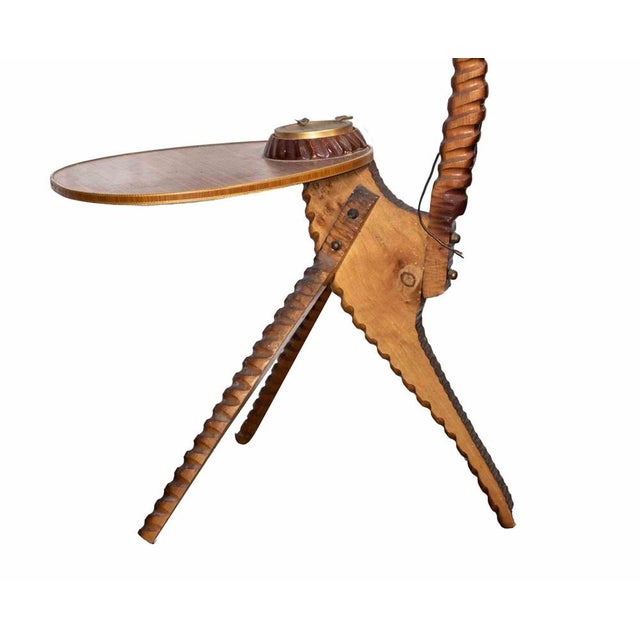 Mid-Century Modern Italian Lamp by Aldo Tura, Italy, 1950s For Sale - Image 3 of 5