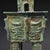 Late 19th Century Bronze Rectangular Ritual Vessel With Taotie Masks For Sale - Image 10 of 10