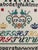 Vintage Hand-Stitched Cross Stitch Alphabet Sampler Needlework Folk Art Textile For Sale - Image 9 of 10