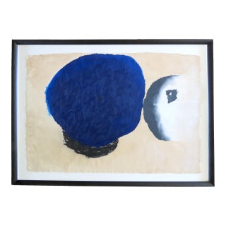 Discussion. Mixed Media on Paper Abstract Painting 1998. Signed 1998 by Trevor Bell For Sale