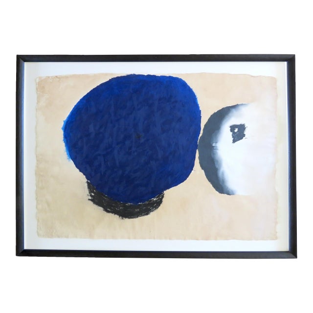 Discussion. Mixed Media on Paper Abstract Painting 1998. Signed 1998 by Trevor Bell For Sale