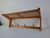 Mid-Century Modern Czechoslovak Wooden Wall Coat Rack with Shelf, 1970 For Sale - Image 12 of 15