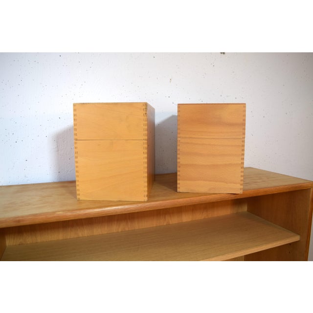 Index Card Boxes from Bus, 1970s, Set of 2 For Sale - Image 6 of 7