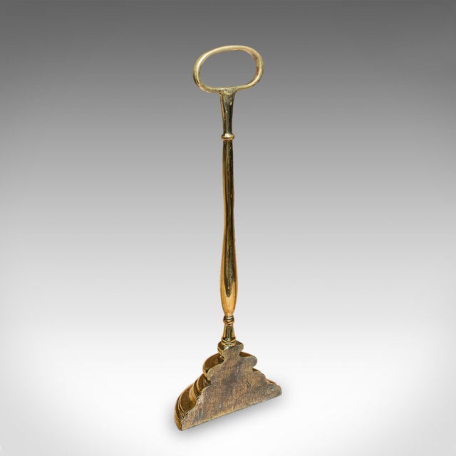 Rare Antique Trio of Door Butlers, English, Brass Doorstop, Edwardian, c.1910 For Sale - Image 4 of 11