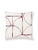 Contemporary The House Of Scalamandré Aerial Square Pillow In Raspberry For Sale - Image 3 of 3