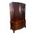 Dark Espresso Wood Media Armoire Cabinet For Sale