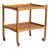 Scandinavian Rectangular Oak Trolley, 1960s For Sale