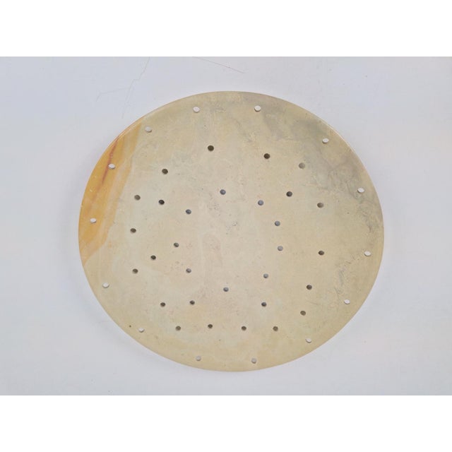 Large African Art Stone Fruit Bowl, 1980 For Sale - Image 6 of 7