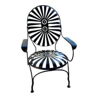 Francois Carre Larger Lounger, Restored For Sale