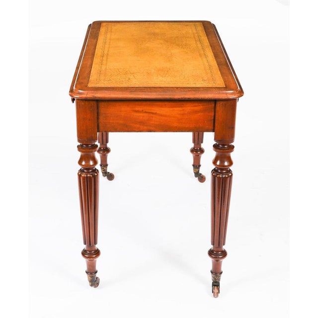Antique Victorian Partners Desk, 1800s For Sale - Image 12 of 18