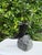 Contemporary Vintage Maitland-Smith Sculptural Horn Candleholder With Stone Base For Sale - Image 3 of 10