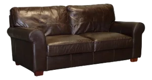 Vintage Brown 3-Seater Sofa