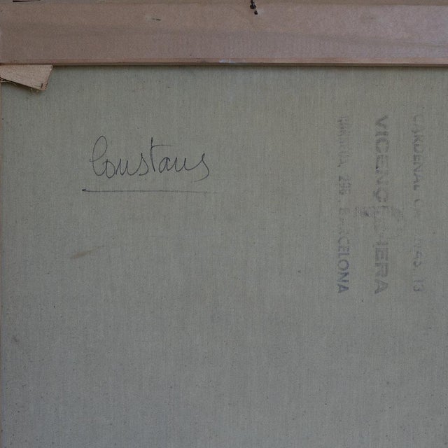 Still Life with Orange Blossoms, 1960s, Oil on Canvas For Sale - Image 8 of 9