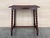 19th Spanish Walnut Side Table with Turned Legs and Iron Stretcher For Sale - Image 14 of 18