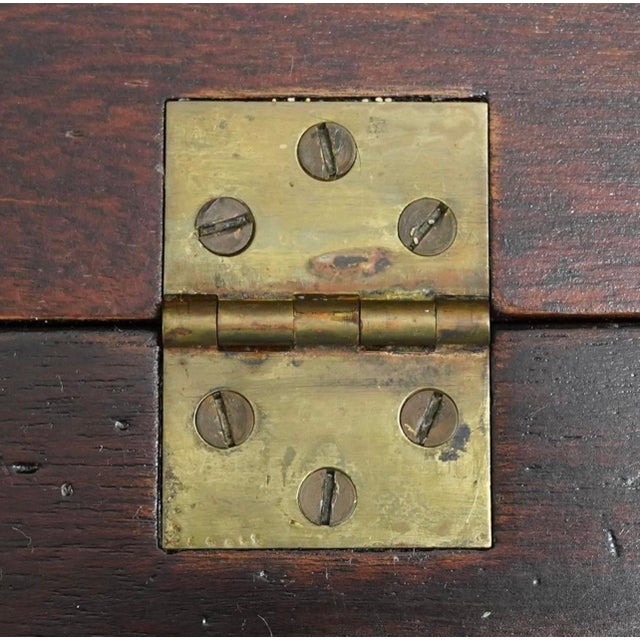 Brown Antique French Marquetry Secretaire Desk For Sale - Image 8 of 13