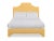 Not Yet Made - Made To Order Kit Twin Headboard, Mustard Linen For Sale - Image 5 of 5