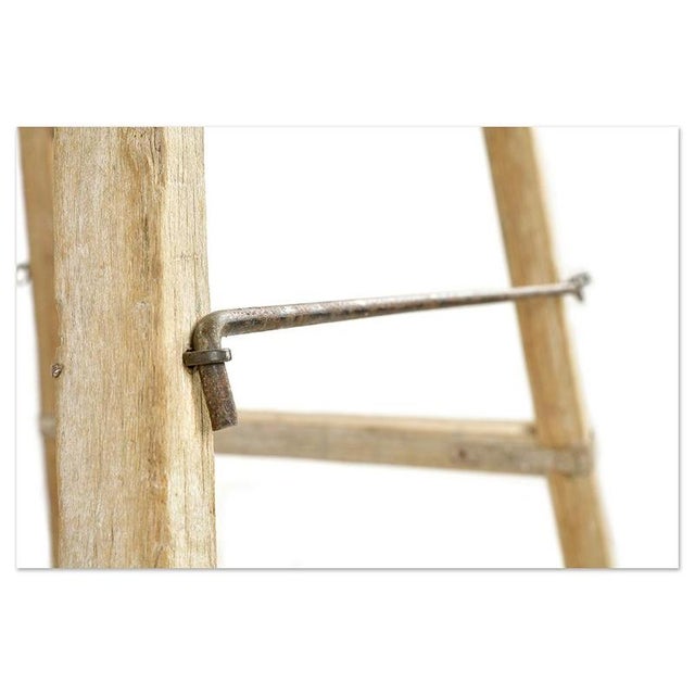 Large Wooden Stepladder For Sale - Image 6 of 7