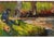 Albert Malet, French Post Impressionist Oil Painting Albert Malet Landscape With Man Fishing For Sale - Image 9 of 11