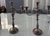 Vintage Heritage Rogers Bros Ornate Silverplate 3-Arm Candelabra Pair For Sale - Image 4 of 11