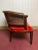 Vintage Mid-Century Upholstered Armchair For Sale - Image 4 of 8