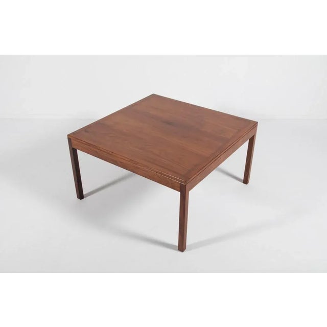 Danish Walnut Coffee Table, 1960s For Sale - Image 3 of 10