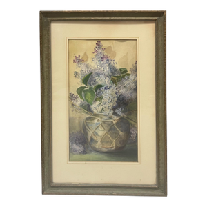 Olivia Pennington Watercolor Bouquet Painting