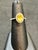 Yellow 2.2 Ct Oval Cut Natural Yellow Sapphire & Diamond Halo Engagement Ring For Sale - Image 8 of 8