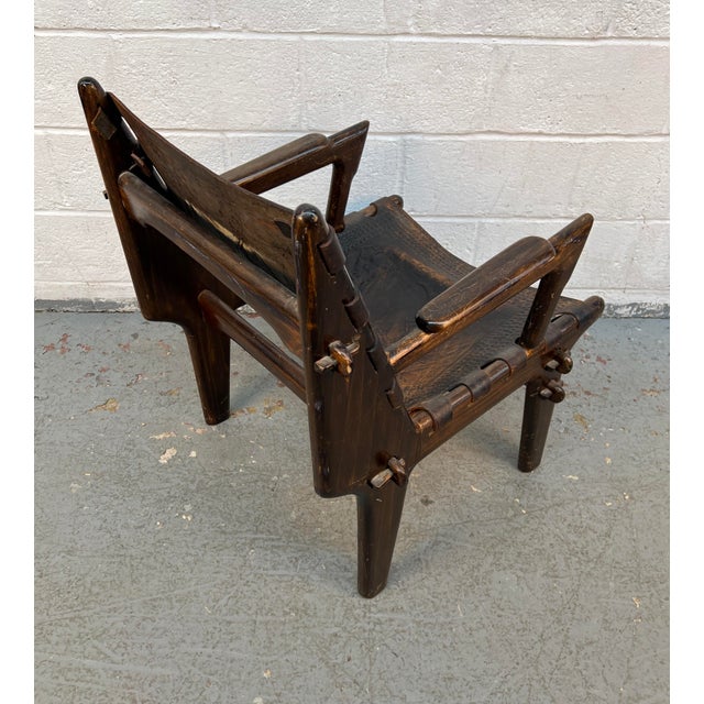 60's Lounge Chair and Ottoman Set by Angel I. Pazmino for Muebles De Estilo For Sale - Image 9 of 15