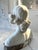 Late 20th Century Heavy Marble Sculpture of a Young Girl Bust 12"x12" - 33 Pound For Sale - Image 11 of 14