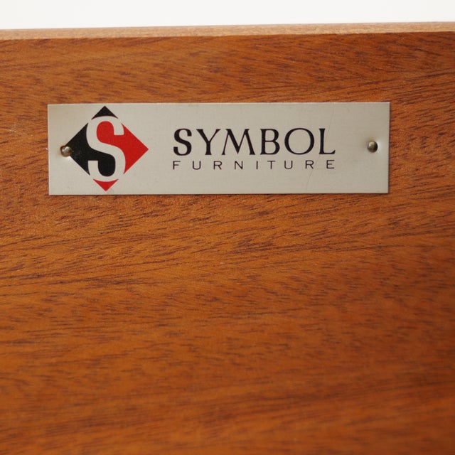 1960s Pair of Nightstands by Symbol Furniture For Sale - Image 9 of 9