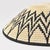 Textile Early 20th Century Sisal Handwoven Black and White Star Basket Eswatini 8inch For Sale - Image 7 of 8