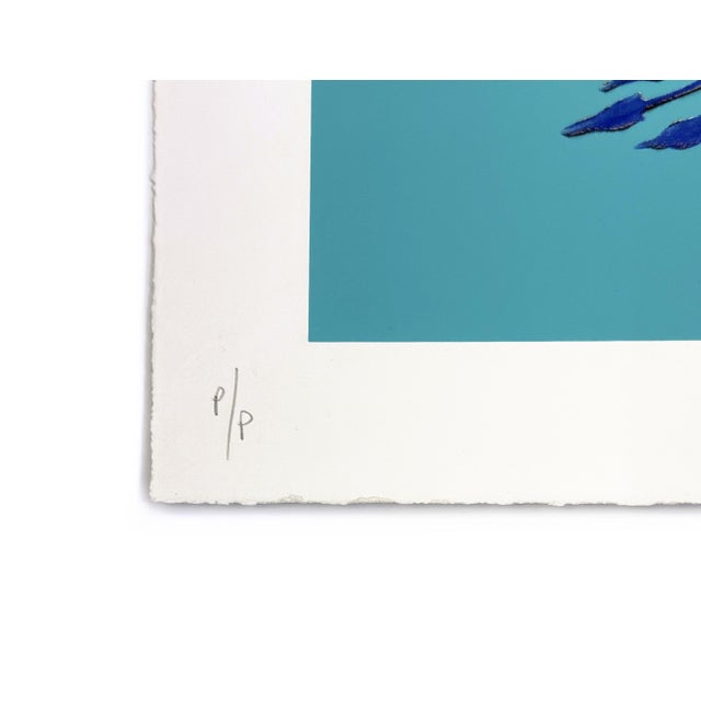 Contemporary Louis Masai, Squiddly Diddly - Golden Tip-Off (Framed, Hand Finished Screen Print), 202 For Sale - Image 3 of 5