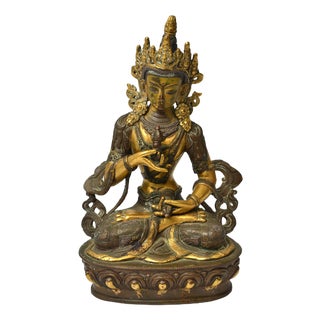 Tibetan Bronze Figure White Tare For Sale