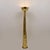 Torchère Style Hammered Brass Floor Lamp, Italy, 2000 For Sale - Image 6 of 9