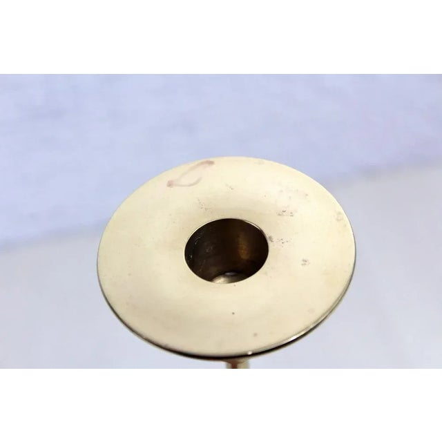 1970s Vintage Brass Candleholder, 1970s For Sale - Image 5 of 11