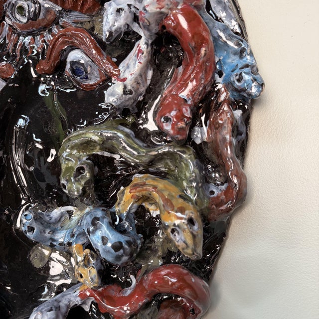 Monumental Cyclops Medusa Apotropaic Mask from Gennaro Condurso, Italy, 2010s For Sale - Image 9 of 17