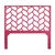 Silas Headboard Queen - Pink For Sale In West Palm - Image 6 of 6