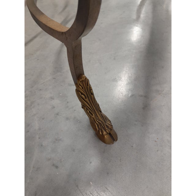 Drexel Heritage Set of 3 Glass-Top Drexel Heritage Occasional Tables For Sale - Image 4 of 12