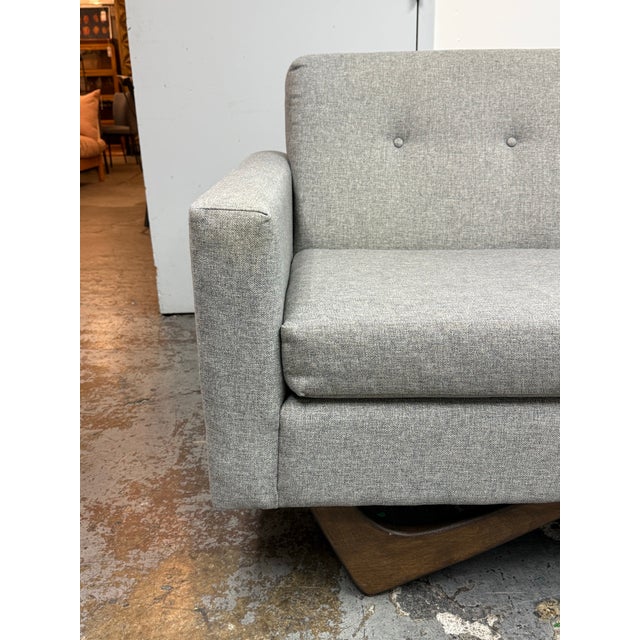 Gray Sofa Creations Brooklyn Upholstered Sectional Sofa For Sale - Image 8 of 12