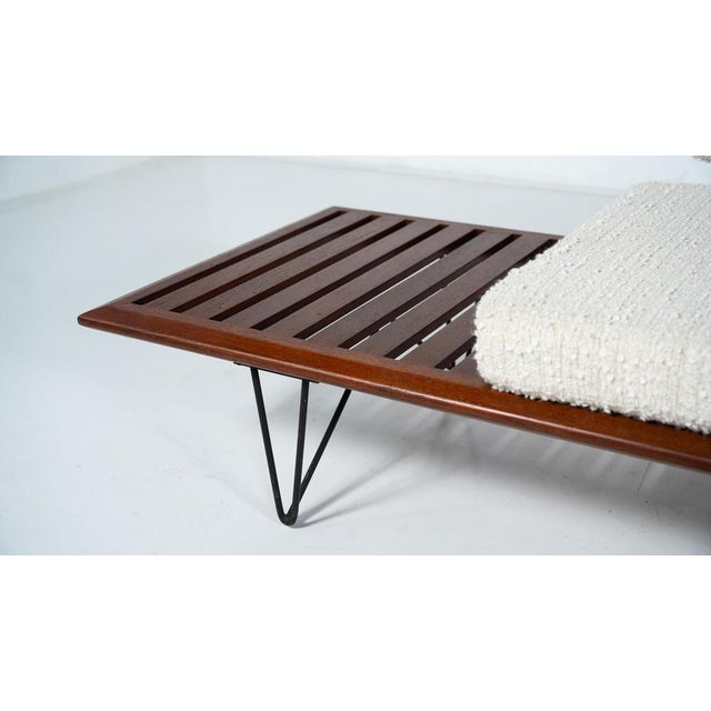 Sofa with Integrated Tabletop by Carlo Hauner & Martin Eisler for Forma, 1950s For Sale - Image 16 of 17