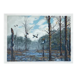 Michael Schofield Maple Creek Mallards Serigraph