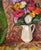 2000 - 2009 Oil Painting Still Life With a White Vase Egor Ktpatunov For Sale - Image 5 of 6